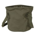 thumbnail image 2 of Cubo de Agua Plegable Contenedor de Agua Plegable Multifuncional con Asa Capacidad de 20 L/10 L Fregadero Plegable de PVC para Acampar para Pescar en Casa Viaje en Coche Verde ANGGREK  Otros, 2 of 8