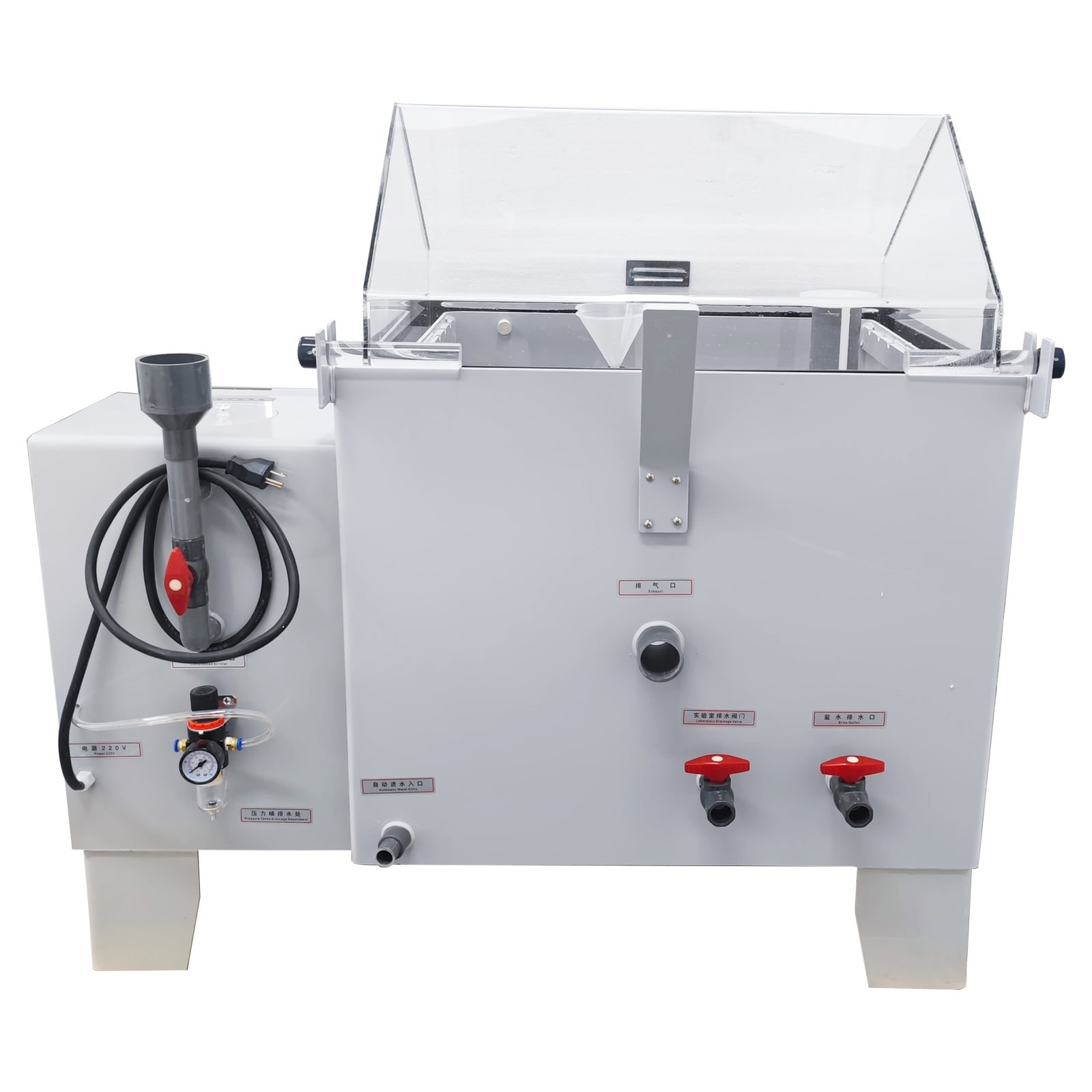 Lab Salt Fog Spray Corrosion Testing Equipment Salt Spray Testing Chamber with Touch Panel 110V