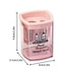 thumbnail image 3 of Sacapuntas de doble orificio | Sacapuntas giratorios de plástico transparente para niños y estudiantes | Diseño portátil y lindo | Compatible con lápices estándar y grandes | Paquete de 4 | Tamaño, 3 of 9