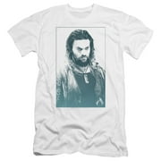Aquaman Movie Salt Of The Sea Premium S/S Adult 30/1 T-Shirt White