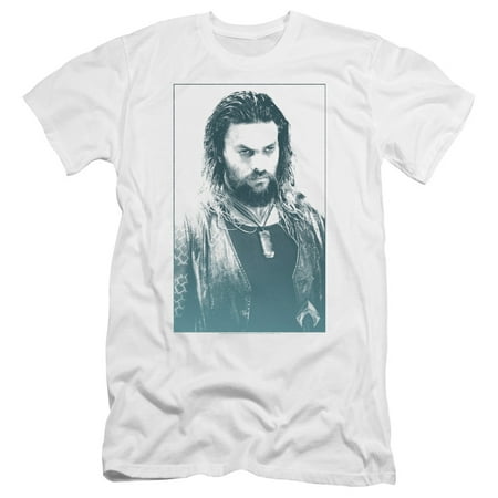 Aquaman Movie Salt Of The Sea Premium S/S Adult 30/1 T-Shirt White