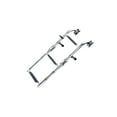 thumbnail image 3 of tamizeot Boat Ladder Metal Heavy Duty Under 4 Steps Boarding Platform Mount Boat Slide Ladder silver 3 Steps, 3 of 6