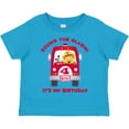 thumbnail image 3 of Inktastic Fire Truck 4th Birthday Boy Boys Toddler T-Shirt, 3 of 5