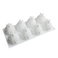 thumbnail image 1 of Silicone Cake Mold Non-stick 8 Grid Washable Home Dessert Mousse Ice-cream Baking Mould Molding Tool Accessories Type A, 1 of 9