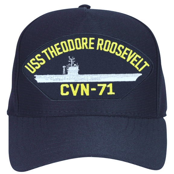 USS Theodore Roosevelt Ball CVN-71 Ships Cap