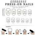 thumbnail image 4 of lanema Press On Nail Artificial Nail False Nail Glues On Nail French Nail Tips Gifts, 4 of 6