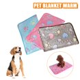 thumbnail image 6 of Warm Pet Mat Paw Print Cat Dog Puppy Fleece Soft Blanket Cushion Bed Lot U2 V0T9, 6 of 8