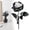 C, variant on Clearance Under $4.26! 1PC Halloween Black Rose, Gothic Artificial Flower for Wedding & Party Decor, Plastic, (One Size, B)