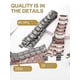 thumbnail image 2 of Men's Copper Bracelet,3X Strength 99.99% Pure Copper Magnetic Bracelets with Magnets,Adjustable Length with Sizing Tooll, 2 of 5