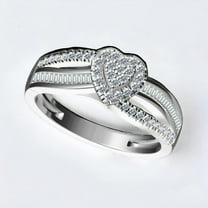 0.30ct Round Cut Real Diamond 14k White Gold Finish Engagement Ring