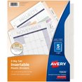 thumbnail image 1 of Big Tab Plastic Insertable Dividers, 8-1/2" x 11", 5 Tab, 1 of 8