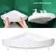 thumbnail image 5 of Organizador de ducha desmontable, práctico soporte de pared con ganchos, montaje en pared Blanco, 5 of 9
