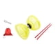 thumbnail image 1 of Juego de accesorios de diábolo chino. Divertido juego con dos palos. Yoyo chino práctico para... Amarillo, 1 of 9