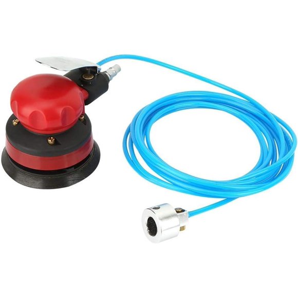 Lijadora Orbital Neumática High Eagle 5 Pulgadas Portátil con Tubo de Agua
