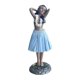 thumbnail image 1 of Figura de Salpicadero Hawaiana, Chica Bailarina Fabricada en Resina con una Altura de 16 Cm para azul, 1 of 9