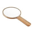 thumbnail image 1 of Espejo de maquillaje HUOGUO, madera maciza de roble, alta definición, 15 cm, 1 of 5
