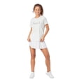 thumbnail image 3 of Playera Asics Mujer Dama Court Graphic Blanco Tennis verde XS, 3 of 5