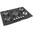 thumbnail image 3 of Parrilla de Gas de 5 Quemadores, Vidrio Templado, Empotrable, 77cm, AROL P-CN5Q77 Arol P-CN5Q77, 3 of 7