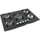 thumbnail image 3 of Parrilla de Gas de 5 Quemadores, Vidrio Templado, Empotrable, 77cm, AROL P-CN5Q77 Arol P-CN5Q77, 3 of 7