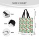 thumbnail image 3 of Fotbe Flamingo And Monstera Bolsa Tote con Estampado para Mujer, Bolsos con Cremallera, Bolsa de Hombro Casual de Gran Capacidad con Bolsillos Internos, 3 of 7