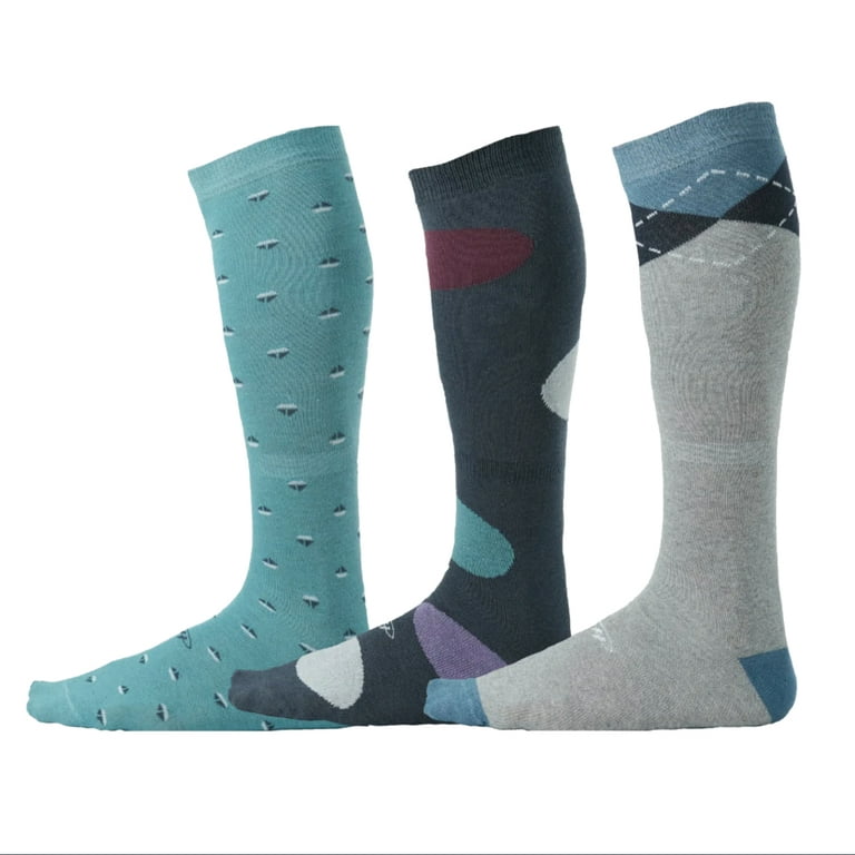 Stacked (9 pairs)  Cotton Over the Calf Dress Socks – Pierre Henry Socks