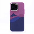 thumbnail image 3 of Matte Karbon Back Case For iPhone 15 14 13 12 Pro Max Patterned cloud Hard pc+Metal Back Case Slim Cover For Magsafe Case, 3 of 5
