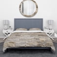 thumbnail image 3 of Designart 'Stone Wall with Beige Bricks' Modern & Contemporary Duvet Cover Set, 3 of 4
