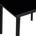 thumbnail image 5 of vidaXL Garden Dining Set Grey, Black, 5 of 9