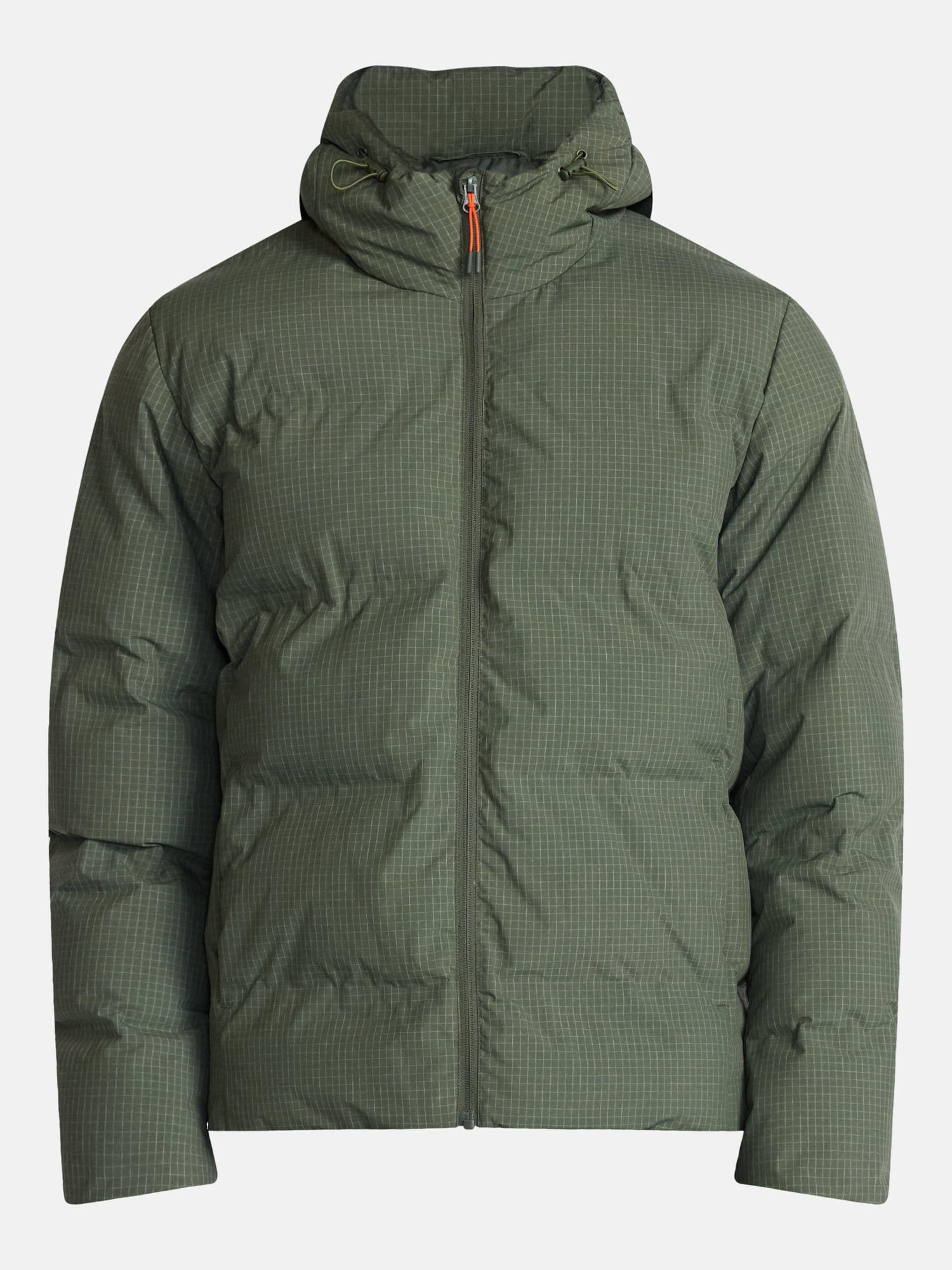 Ozark Trail Men's and Big Men's Ripstop Puffer Jacket, Sizes S-3XL