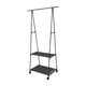 thumbnail image 4 of Perchero para ropa de dormitorio, soporte para colgar ropa, marco metálico, estante para colgar ropa Negro, 4 of 9
