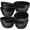 Black, variant on Bruntmor 8 Oz Ceramic Dessert Bowl Set of 6 in Matte Black, 8 Ounces Ceramic Chip and Dip Bowls, Small Ceramic Dish Set for Snacks, Nuts, Chip and Dip at Party and Thanksgiving (Classic)