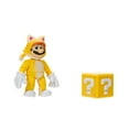 thumbnail image 4 of Super Mario Bros Movie 5 Inch Cat Mario Action Figure with Question Box Accessory, 4 of 9