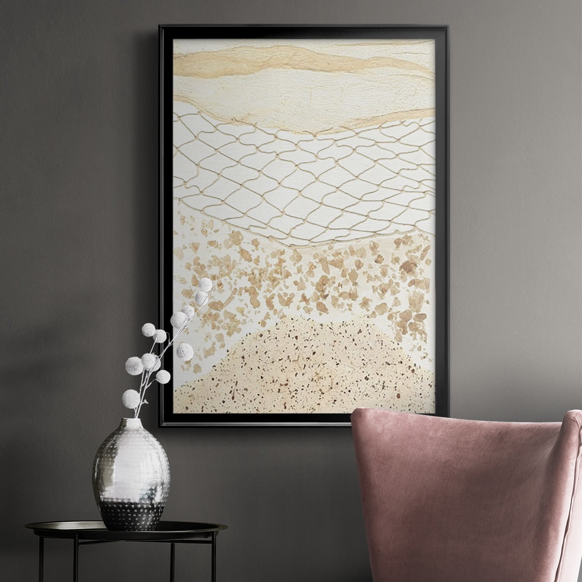 Coast Away II Premium Framed Print, in Gold, Black, or Silver - Ready to Hang