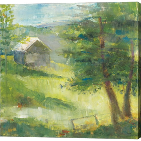 Gray Barn by Sue Schlabach, Canvas Wall Art