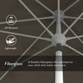 thumbnail image 3 of California Umbrella 11' Patio Umbrella in Spectrum Dove, 3 of 5