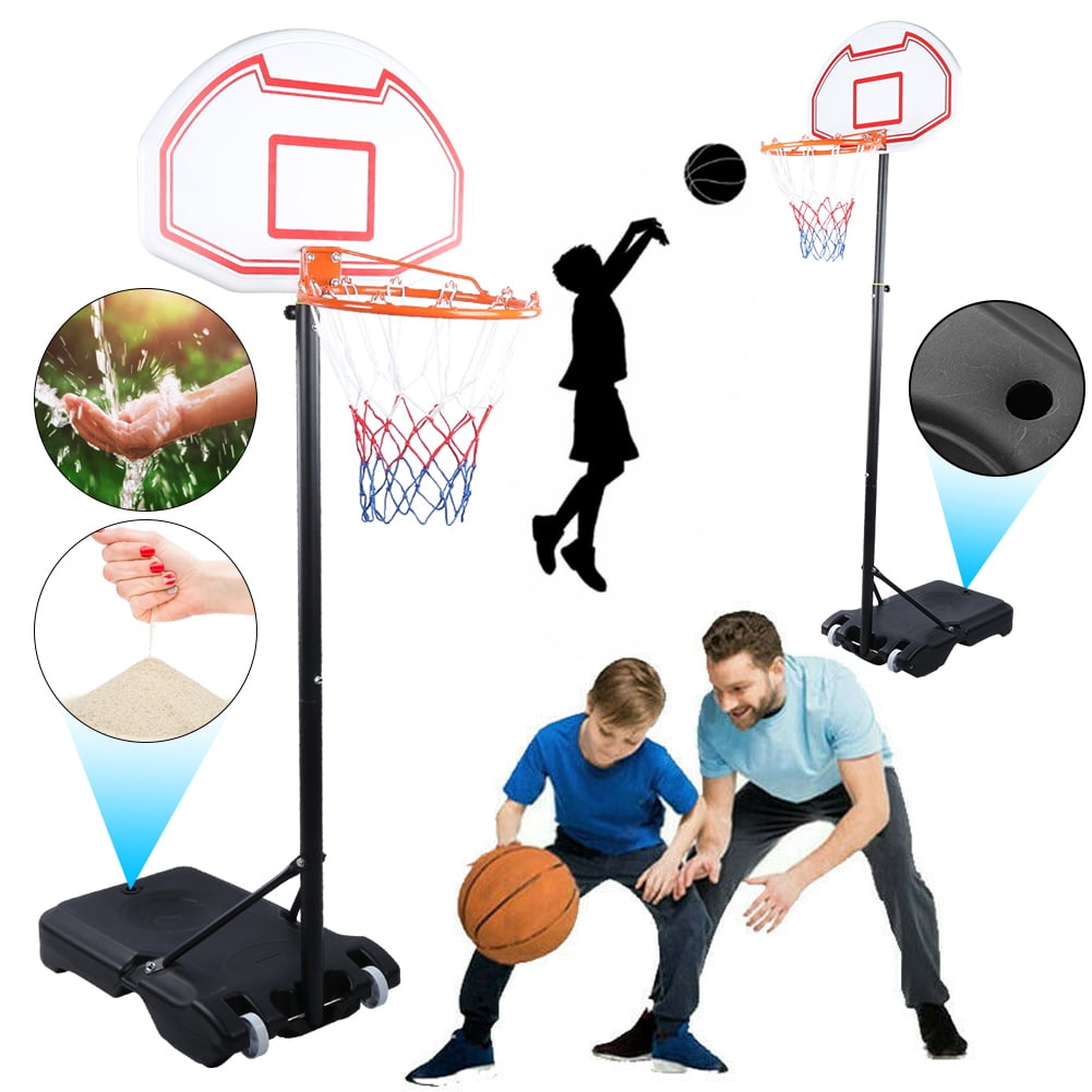 Adjustable Basketball Stand Basketball Hoops System Stand Outdoor
