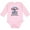 AD-Pink, variant on I'm Your Fathers Day Mom Says You're Welcome Boys or Girls Long Sleeve Baby Bodysuit