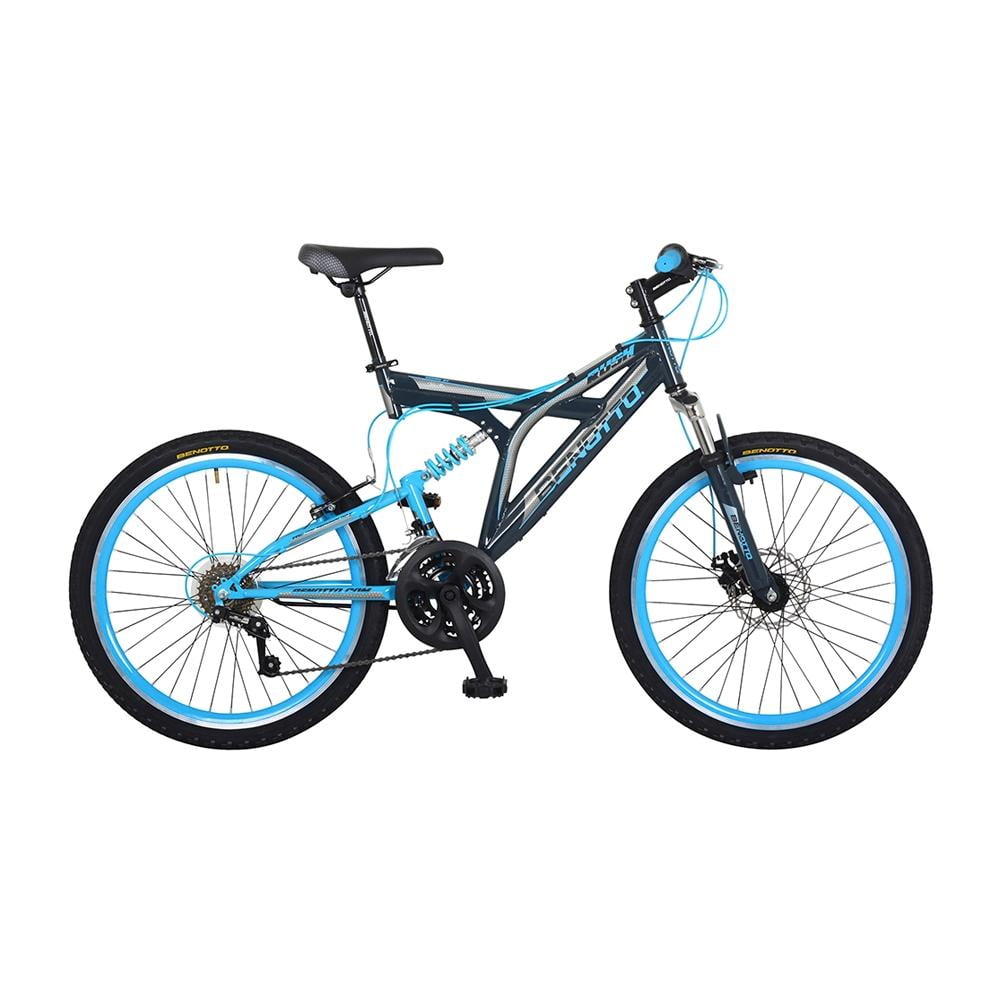 Bicicleta de Montaña Benotto Rush 21V R24 Gris Bodega Aurrera en