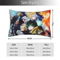 thumbnail image 4 of Anime My Hero Academia Mha Pillowcase Cushion Pillow Covers With Hidden Zipper Pillow Case Decor For Bed Dorm Sofa Couch Car 20"x30", 4 of 8