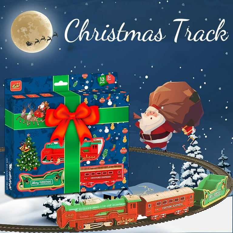 SDJMa Christmas Toy Train Set - Electric Train Toy for Boys SDJMa Christmas Toy Train Set - Electric Train Toy for Boys