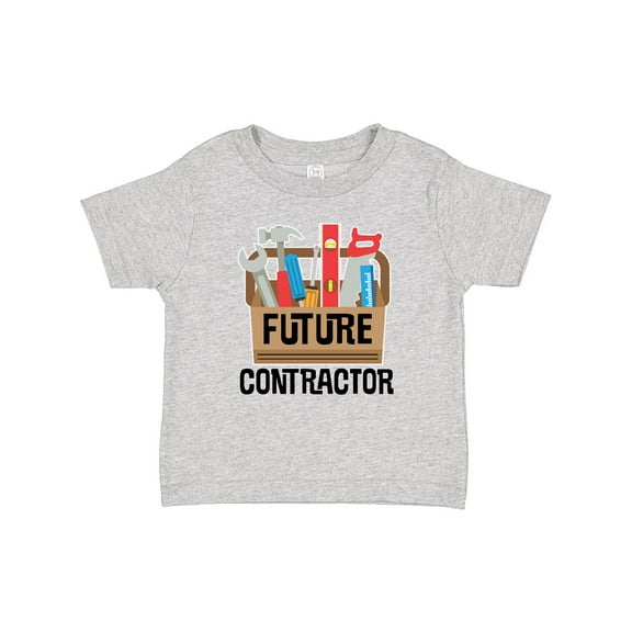 Inktastic Construction Future Contractor Boys or Girls Baby T-Shirt