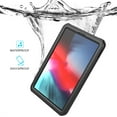 thumbnail image 1 of Tablet Waterproof Case Underwater Case Rain Snow Dust Proof Protective Slim Cover (Black) For iPad Pro 11 Inch 2018, 1 of 7
