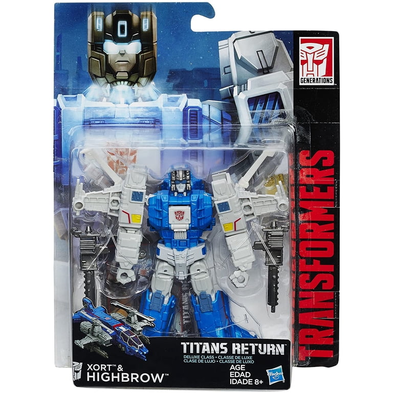Transformers Titans Return Xort & Highbrow Action Figure - Walmart.com