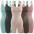 thumbnail image 4 of Vogacara Body Body Ropa interior Control Corsés Butt Compression Undershirt Shapers Slimmer Belly Pants Posparto Sin costuras Moldeadores de cintura Negro Vogacara CE015281-02, 4 of 6
