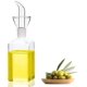 thumbnail image 1 of Botella de Cristal de 250ML, Botella de Aceite de Oliva y Vinagre con Sistema Antigoteo, Vinajera de Capacidad Ideal para Verter Aceite y Otros Líquidos, Fácil de Limpiar JFHHH pequeña, 1 of 5