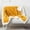 Yellow, variant on TERGAYEE Blanket Thickened Double Solid Striped Lamb Flannel Pulled Rug Sofa Cover Home Supplies