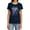 Navy, variant on JLA Cosmic Crew Women's T Shirt, Navy, Small