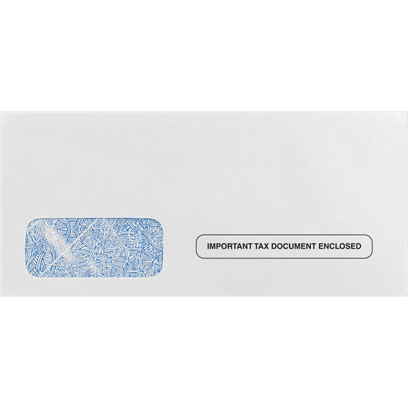 LUXPaper 3 7/8 x 8 5/8 Envelopes, White, 50/Pack
