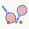 thumbnail image 1 of Badminton Racket for Kids - Kids Badminton Rackets Set with Badminton Perfect for Beginner Players Sports Game Outdoor Indoor Fintness, 1 of 5