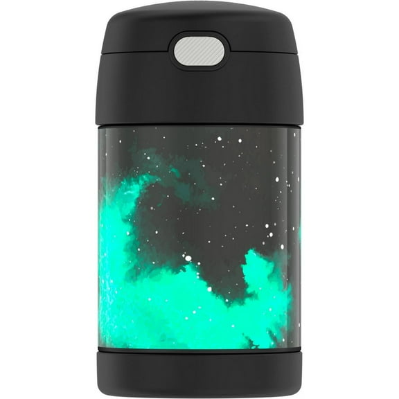 Thermos 16oz FUNtainer Food Jar with Spoon - Galaxy Green